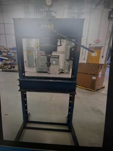 50 Ton, Dake #50T, Hydraulic Press - Image 1
