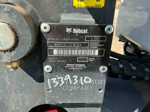 Bobcat L85, Wheel Loader, 522 hours, S/N: B53C12169, 2023 - Image 5