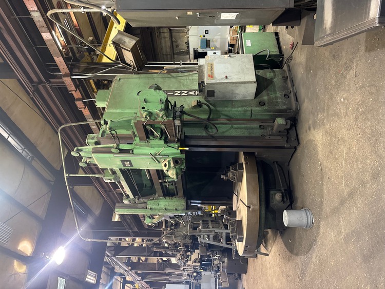 90" Cincinnati #Hypro, vertical turret lathe - Image 3