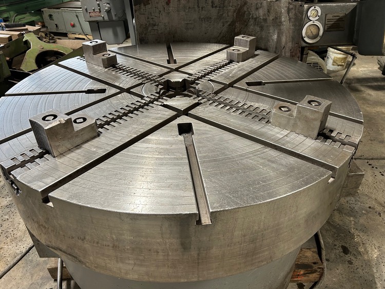 48" Webster & Bennett, vertical turret lathe - Image 4