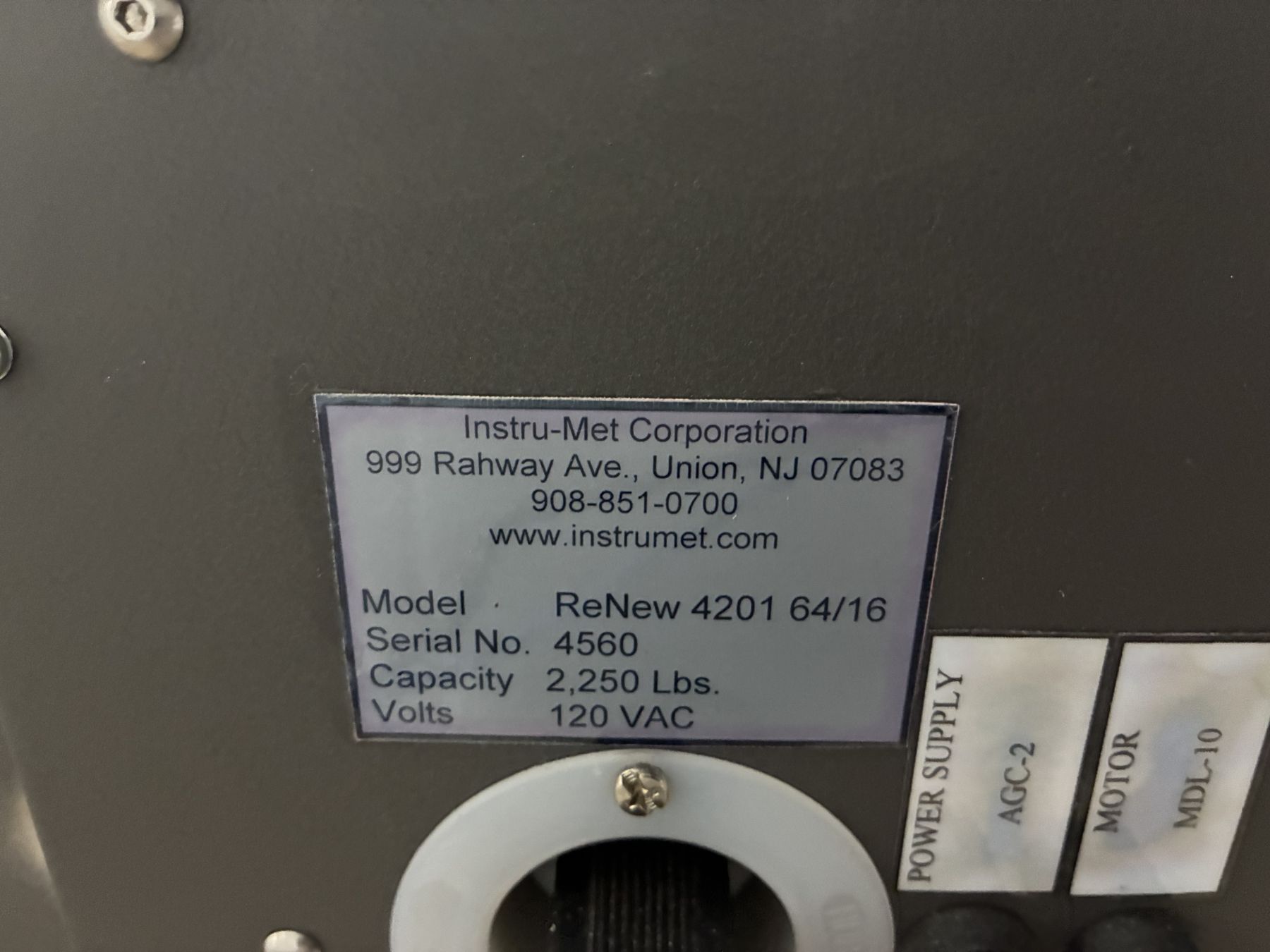 Instron #4202, 5kN Instru-Met retrofit tensile tester with MTS TestSuite software, 48" testing opening - Image 5