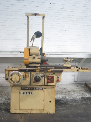 8" x 14" Brown & Sharpe #814U ValueMaster, power table, inch/metric handwheels, 1980, #154081 - Image 2