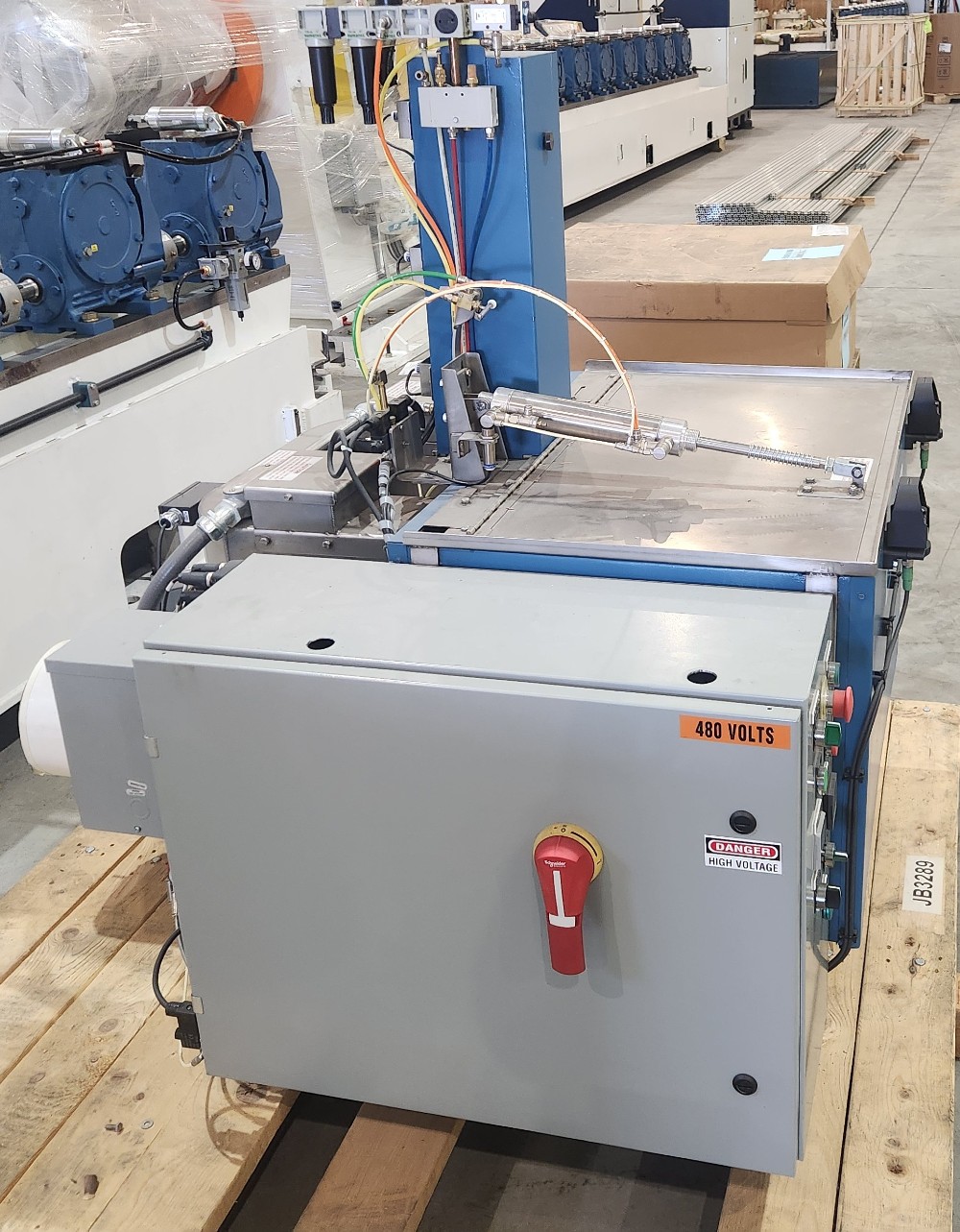 Ramco Migi-Kleen Hot Air Knife Dryer #MK30EBSS, Industrial Parts Dryer, Auto Cycle, Oscillating Platform, Air - Image 4