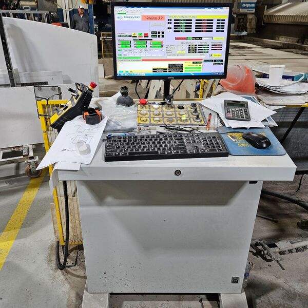 Denver #Aqua, 5-Axis waterjet, 60000 psi, 157.4" X, 78.7" Y, 9.8" Z, Hypertherm 50 intensifier, 2019 - Image 10