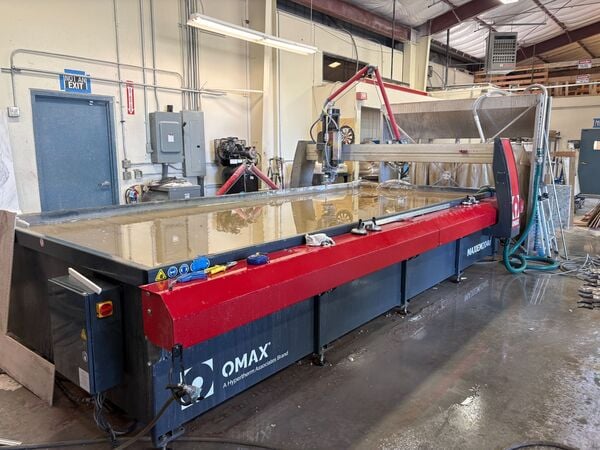 Omax #Maxiem-2040, with Ajet 5-Axis waterjet, 2024 - Image 1