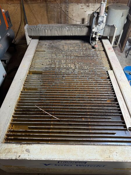Multicam #V-204, CNC waterjet, 5' x 10' table, 1000 ipm, 2012 - Image 2