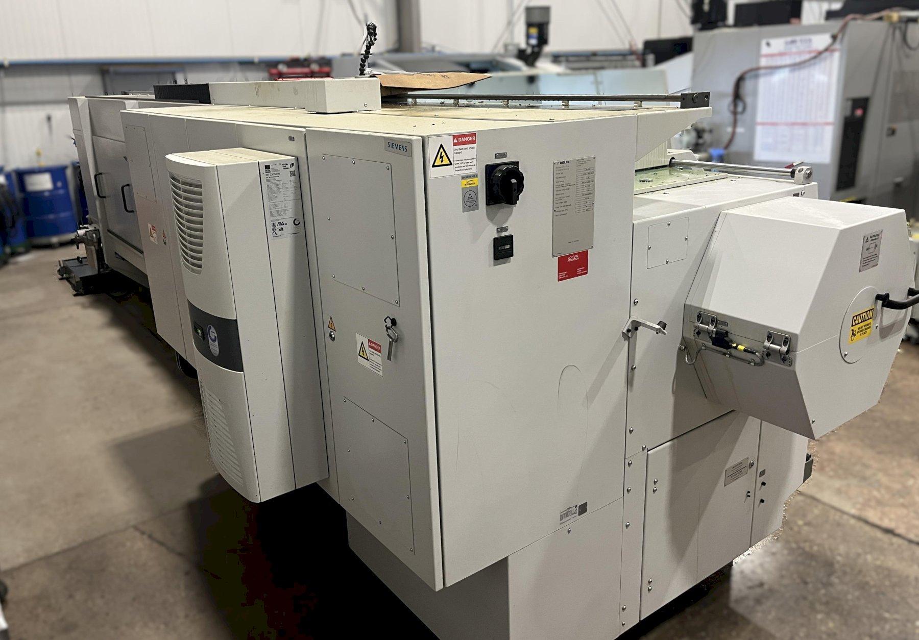 Weiler #E80X4500, flat bed CNC lathe, 34" swing, 20" SOCS, 31" chuck, 4-jaw, 6.5" bore, 177" centers, 48 HP - Image 9