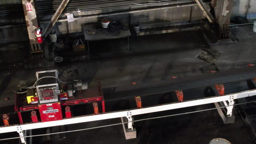 Feeder Hopper w/ Conveyor & McLanahan Cross Belt Sampler, 24" wide x 85' long Superior belt conveyor, 15 HP - Image 7