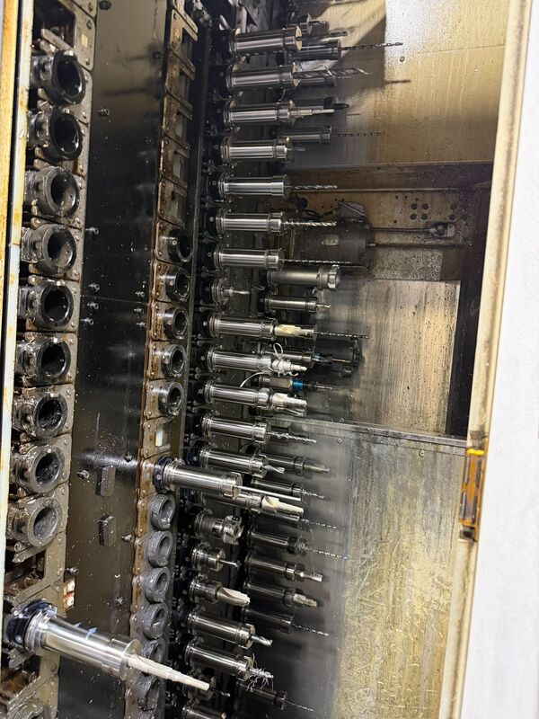 Mori Seiki #NH-4000DCG, 4-Axis CNC Horizontal Machining Center, 22" X, 22" Y, 24.8" Z, 5.51" max. tool - Image 7
