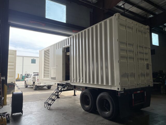 1750 KW Caterpillar #3516, Diesel Power Module, 25Z Prefix engine, 1800 RPM, Deep Sea 7310 controls, 480 - Image 3