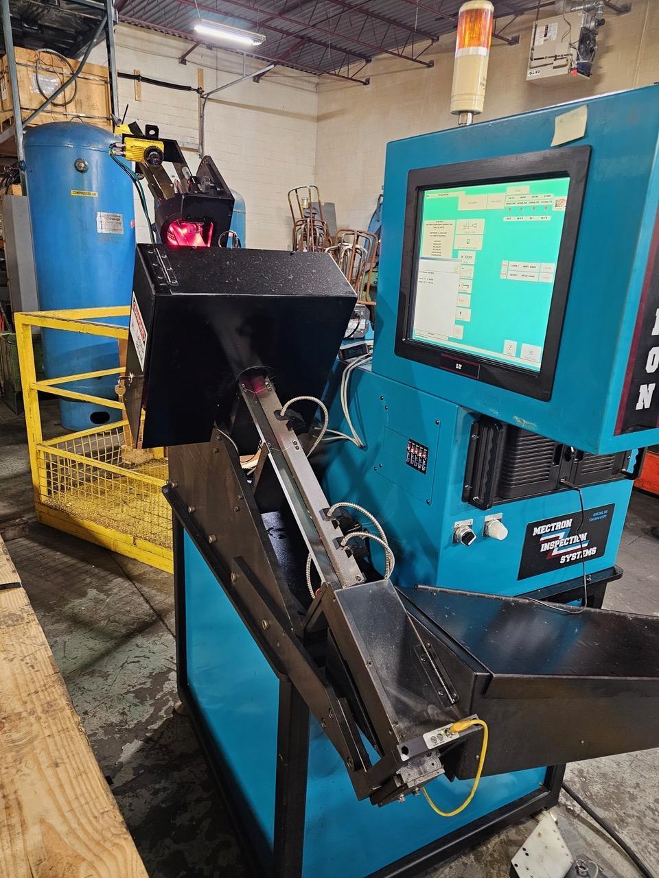 Mectron #LT250, Laser Inspection & Sorting Machine, 300 PPM, 3-32 mm diameter range, 7.87" max. length, (2) - Image 1
