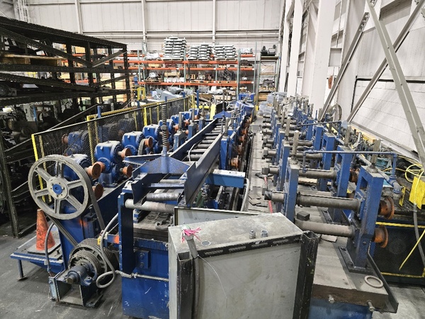 15 Stand, Bradbury Rollformer, 3" spindle, 19" roll, 8-12" centers - Image 3