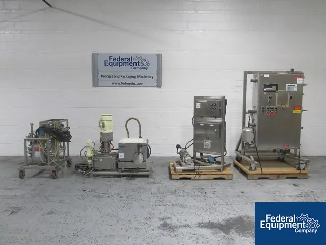 Schugi #FX-100, Flexomix Agglomerator, Stainless Steel, 5 HP, Modicon PLC, 1994 - Image 1