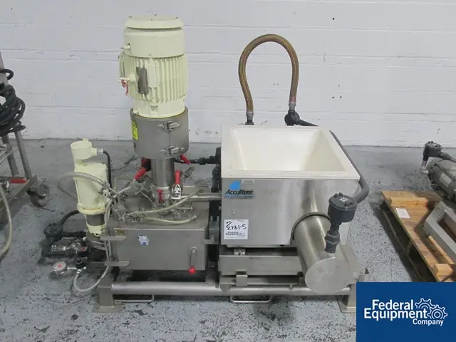 Schugi #FX-100, Flexomix Agglomerator, Stainless Steel, 5 HP, Modicon PLC, 1994 - Image 2