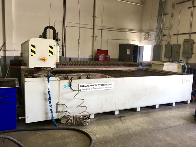 Mitsubishi #MWX3-612, CNC Waterjet Cutting, 40 HP, 6" x12" table, 55000 psi, M720 Control, 2013 - Image 3