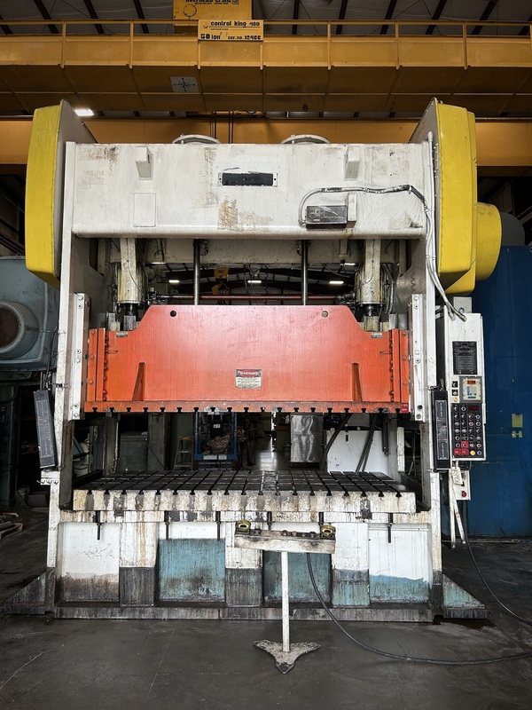 440 Ton, Clearing, Niagara #PN-400-120-60, Straight Side Double Crank Press, 120" RL, 10" stroke, 20-40 SPM - Image 1