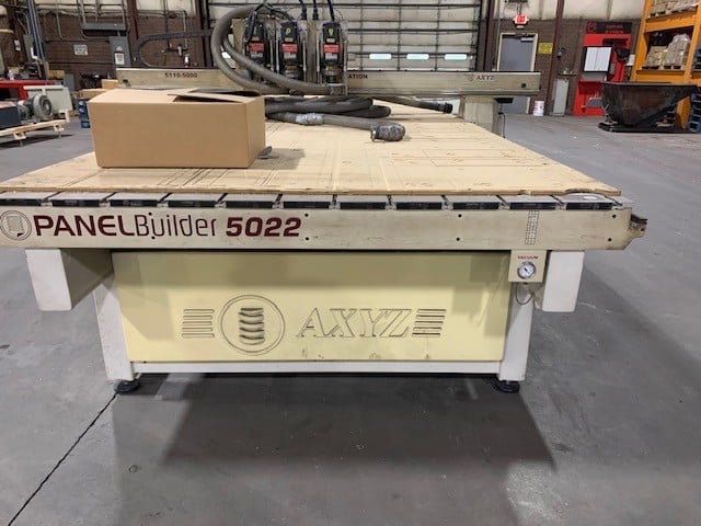 AXYZ #Panel-Builder-5018, CNC Router, 60" x264" table, 5 HP, 2014, AS IS - Image 3