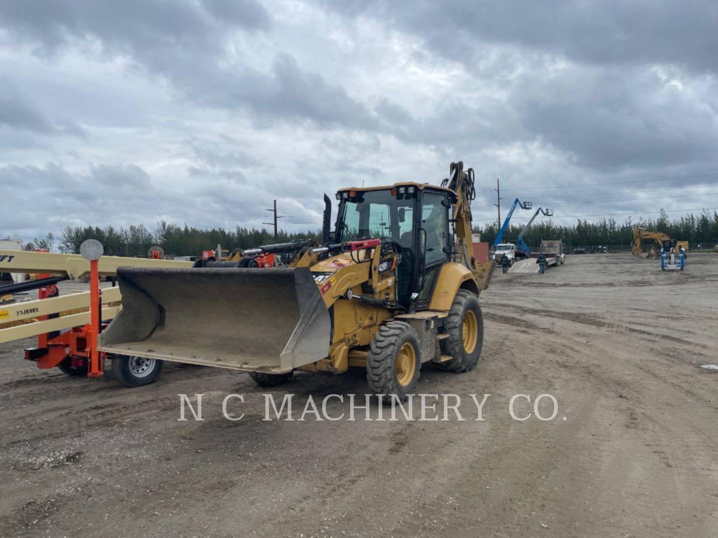 Cat 420F2 4ECB, Backhoe Loader, 3222 hours, S/N: HWD02502, 2018 - Image 1