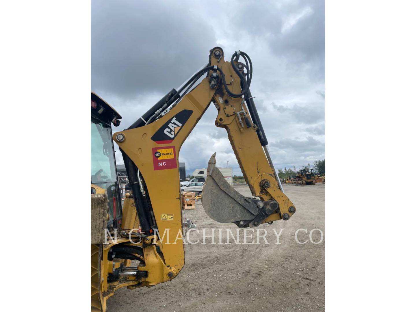 Cat 420F2 4ECB, Backhoe Loader, 3222 hours, S/N: HWD02502, 2018 - Image 8