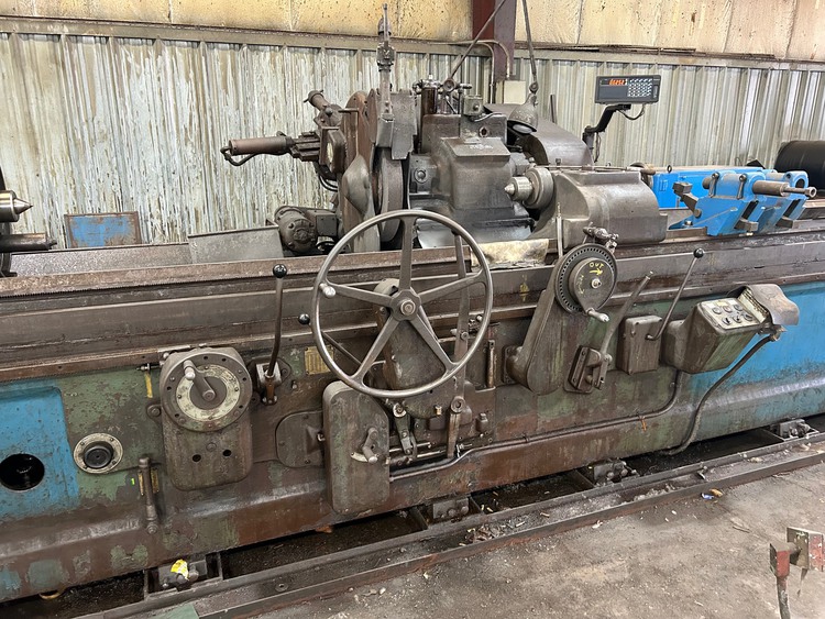 24" x 168" Cincinnati, plain cylindrical grinder, 30" wheel capacity, coolant systems, 25 HP - Image 6