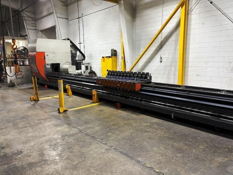 Elumatec #SBZ-151, 5-Axis CNC profile machining center, 24000 RPM, 34' bed length, 2016 - Image 1
