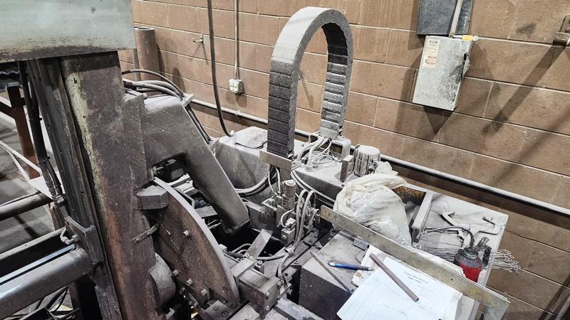 20" x 25" Marvel #2150A-PC2, tilt frame band saw, 17' 6" x 1.25" blade, Marvel PC-2 controls, 2008 - Image 7