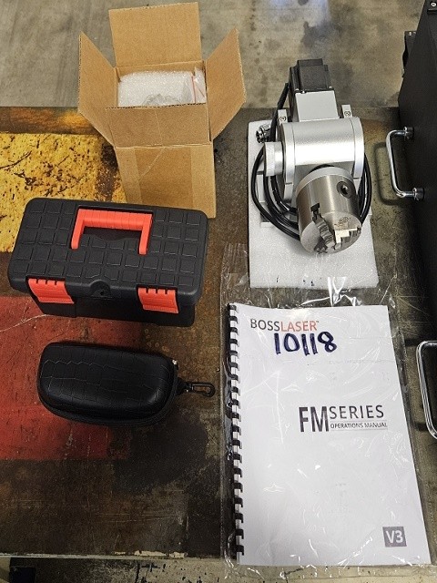 Boss #FMD-20, Desktop Laser Marking Machine - Image 3