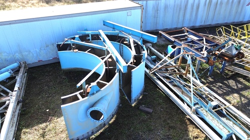 115' Westech, Column-Supported High-Density Paste Thickener, dismantled and ready to load at NO charge - Image 3