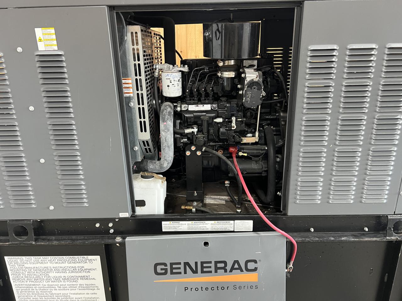 15 KW Generac #G0097440, Diesel Generator Set, Sound Enclosure & Base Fuel Tank, 1800 RPM, 120/240 Volts - Image 4