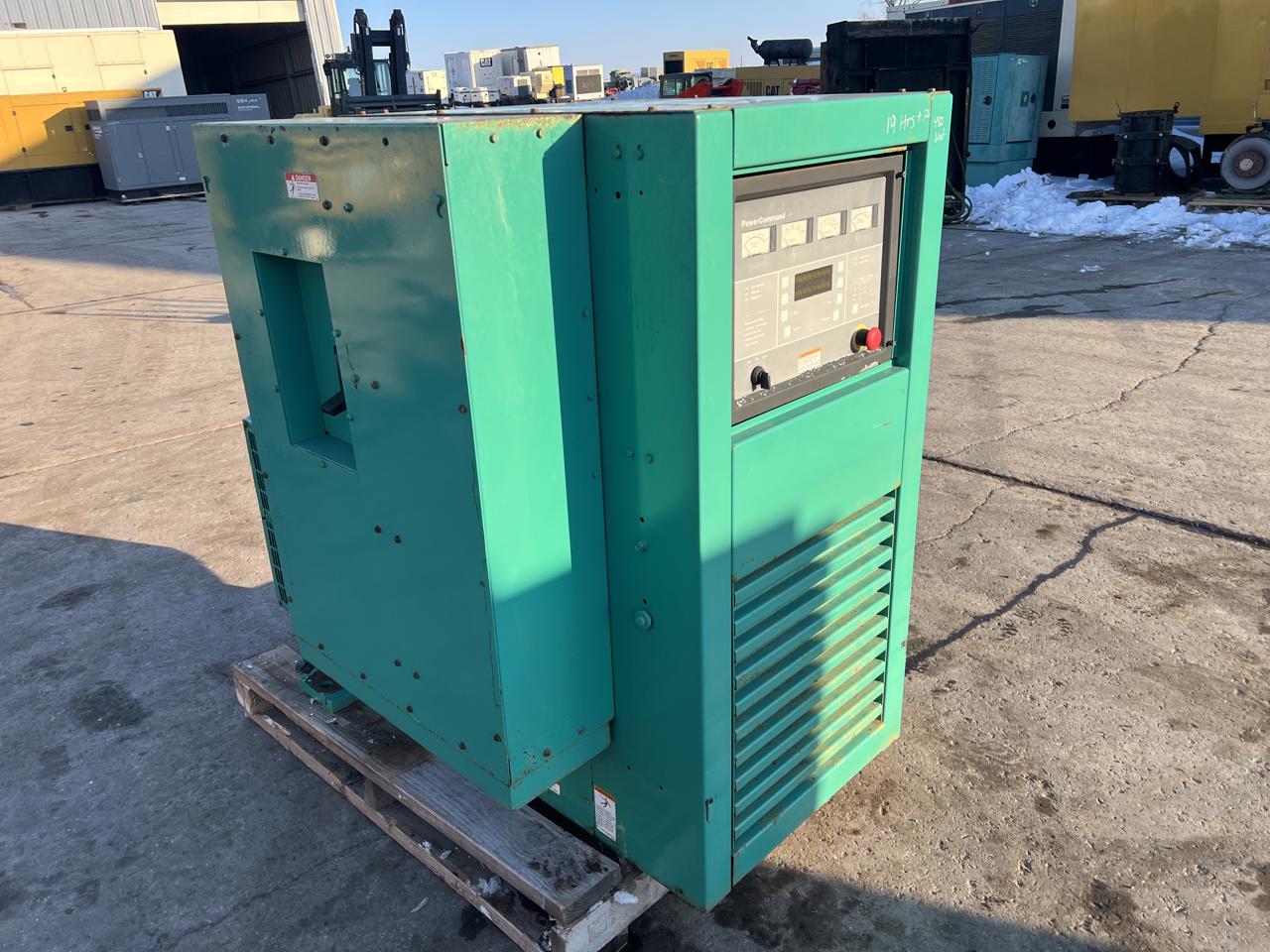 400 KW, 1800 RPM, Onan/Cummins #DFCE-4956771, Generator End w/ Controller & Breaker, 480 Volt, 129 hours, 2001 - Image 9