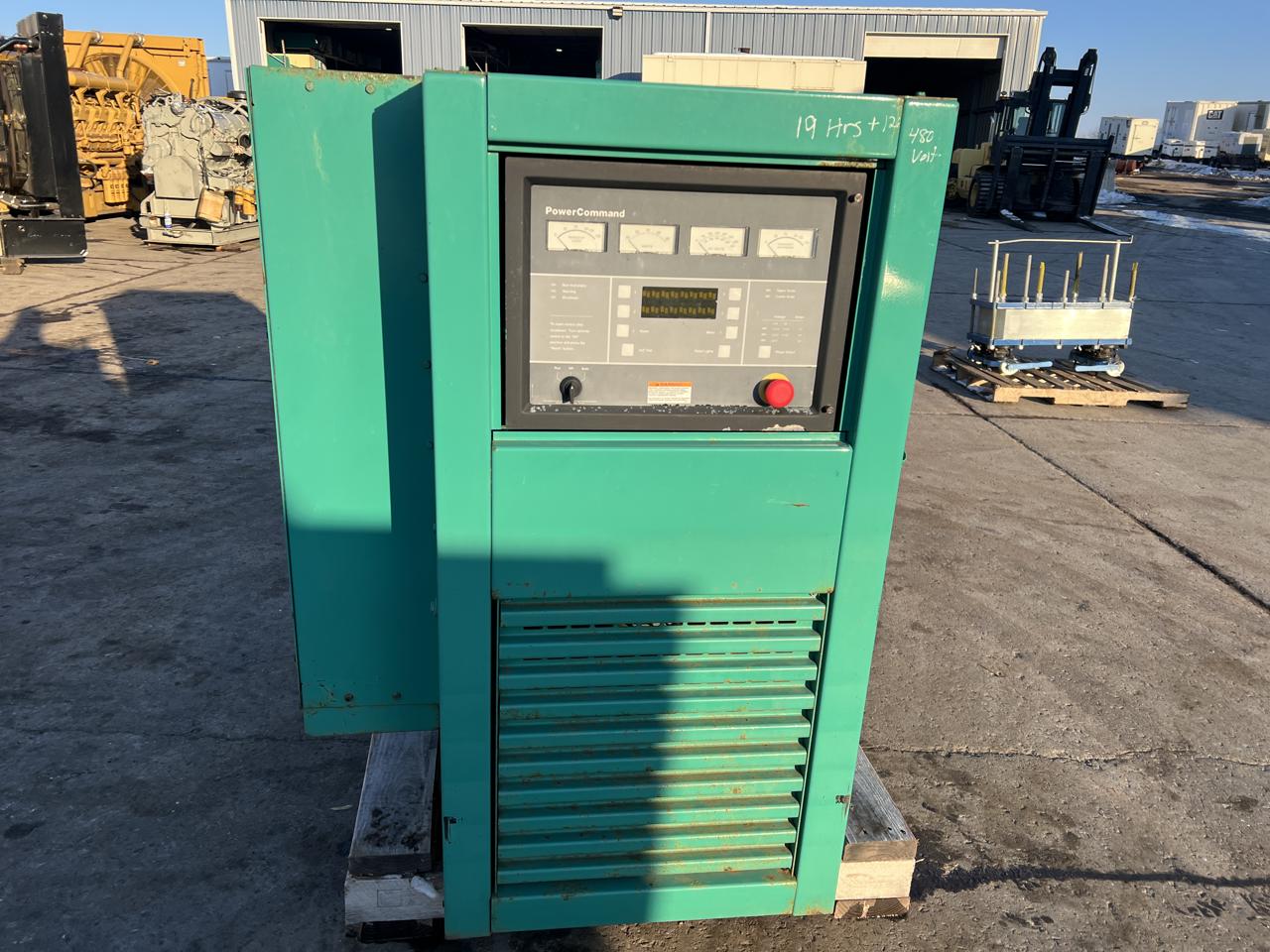 400 KW, 1800 RPM, Onan/Cummins #DFCE-4956771, Generator End w/ Controller & Breaker, 480 Volt, 129 hours, 2001 - Image 10