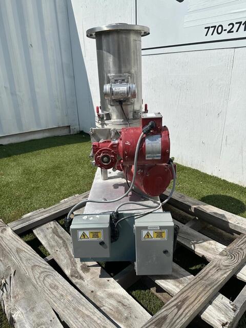 Acrison #406-5-10-170-00-BC/2, Volumetric Feeder, 1/4 HP Marathon Motor @ 1725 RPM, stainless steel hopper - Image 10