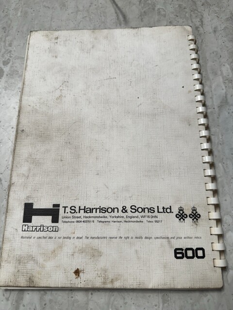 OME Harrison M400 16.5 & #034; Swing Lathe Owner Operator Instruction & Service Manual - Image 4