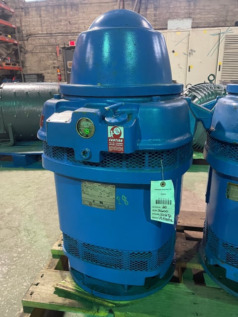 60 HP 3600 RPM U.S. Motors, Frame 326TP, WPIBB, 460 Volts (2 available) - Image 2