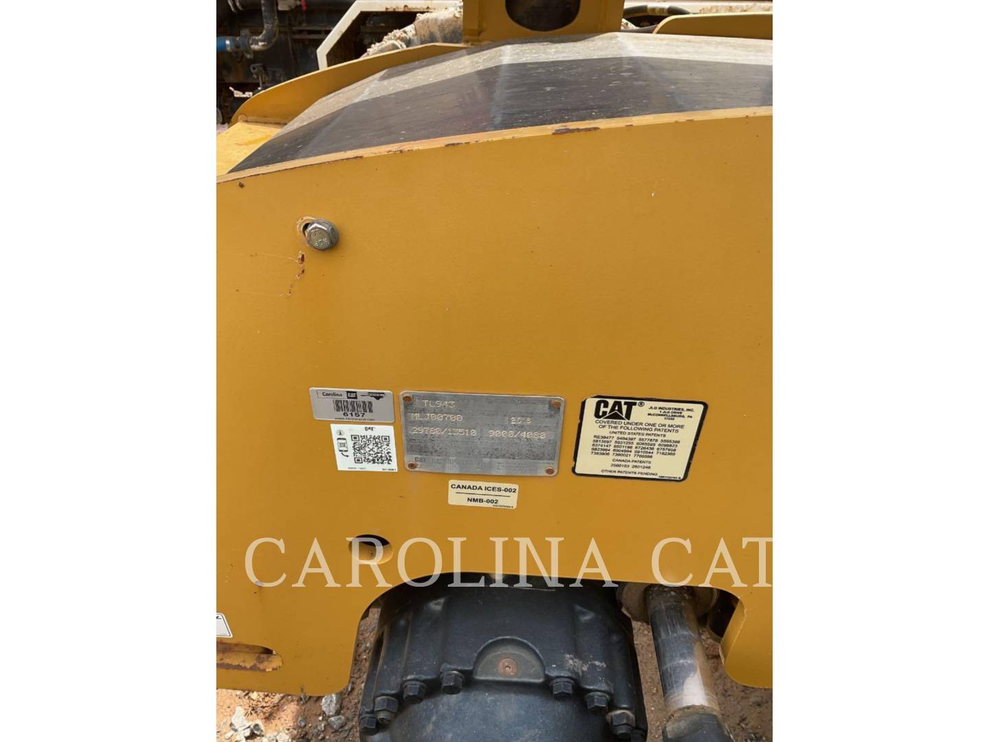 Cat TL943D, Telehandler, 2398 hours, S/N: MLJ00700, 2018 - Image 6