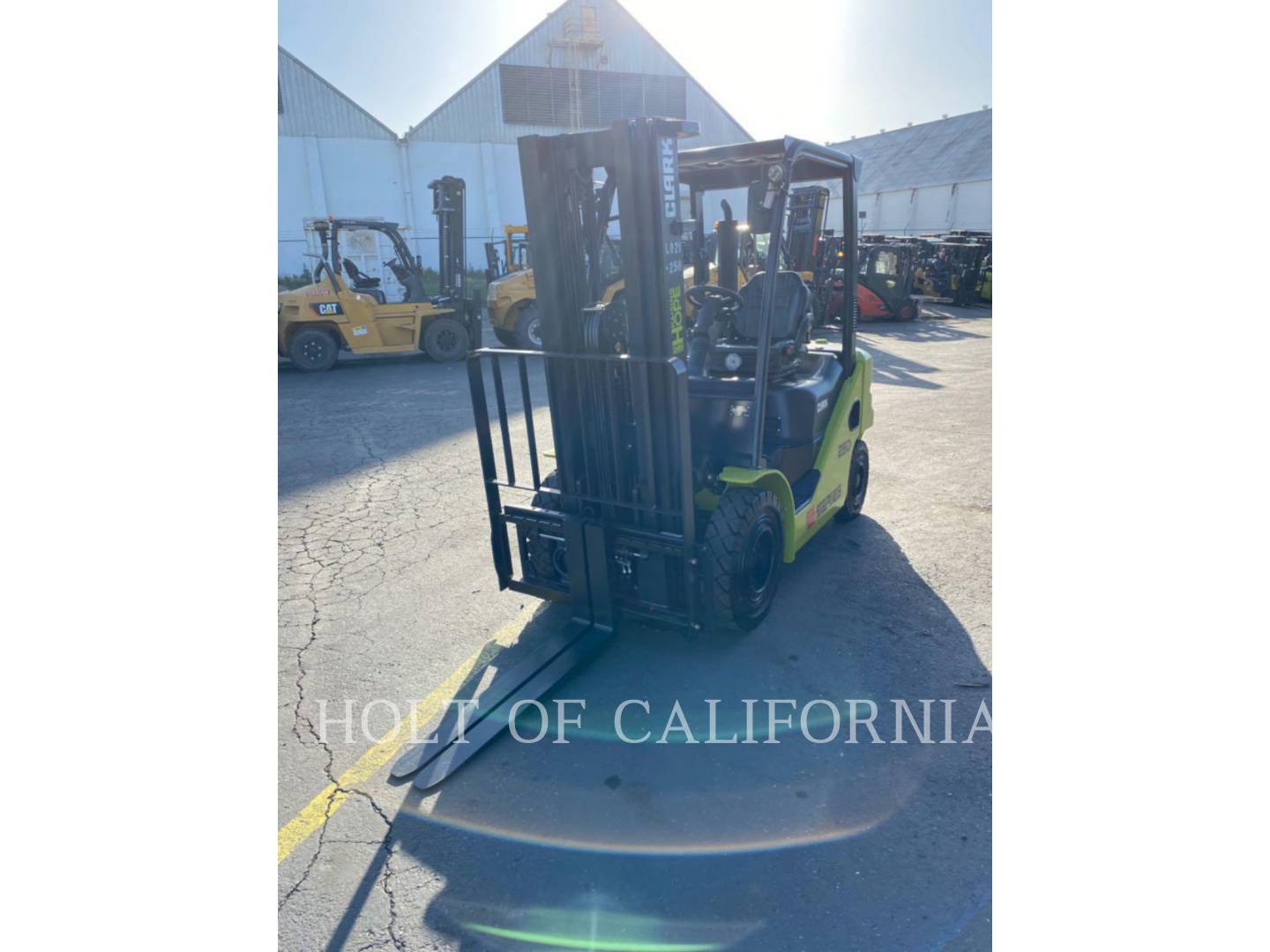 Clark S25D, Forklift, 1507 hours, S/N: S232D027212004, 2022 - Image 1