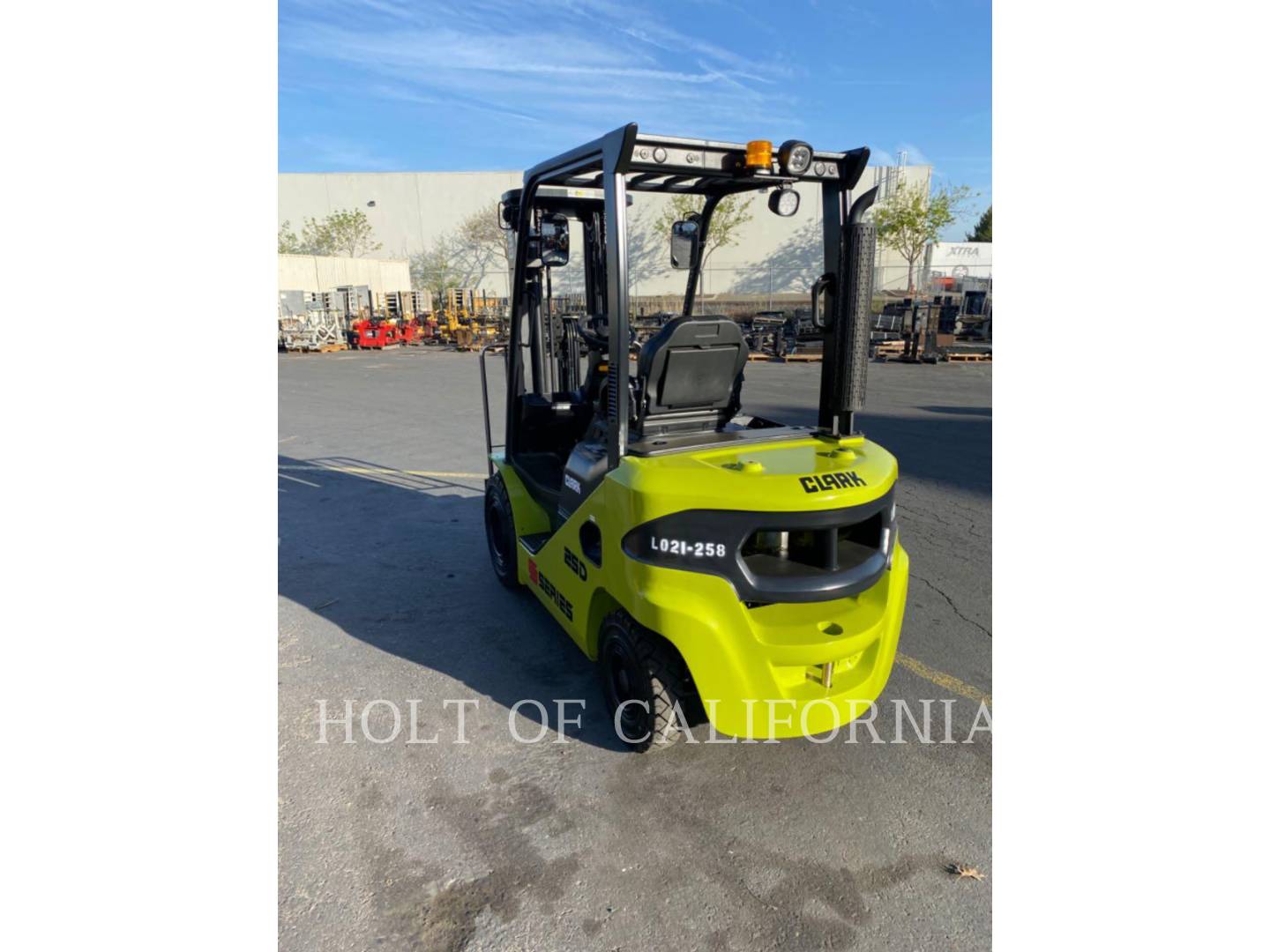 Clark S25D, Forklift, 1507 hours, S/N: S232D027212004, 2022 - Image 4