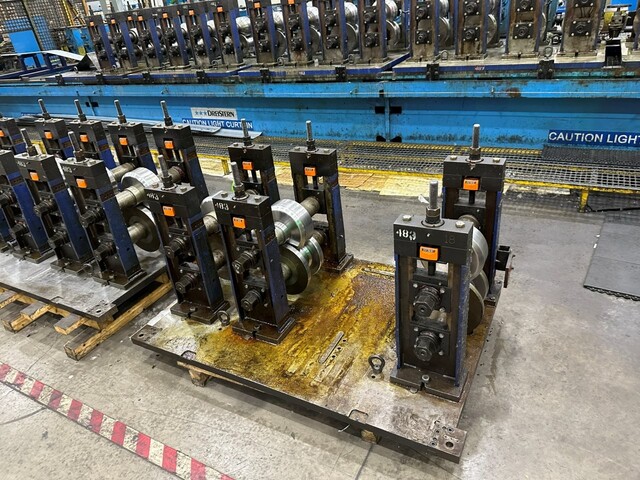 24 Stand, Dreinstern, roll form line, 20" width, 1.5mm thickness, 2.5" shaft diameter, R to L, 60M/m - Image 9