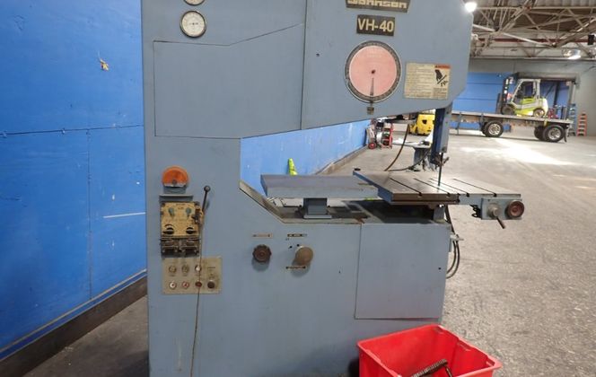 40" Dake Johnson #VH-40, Vertical Band Saw - Image 4