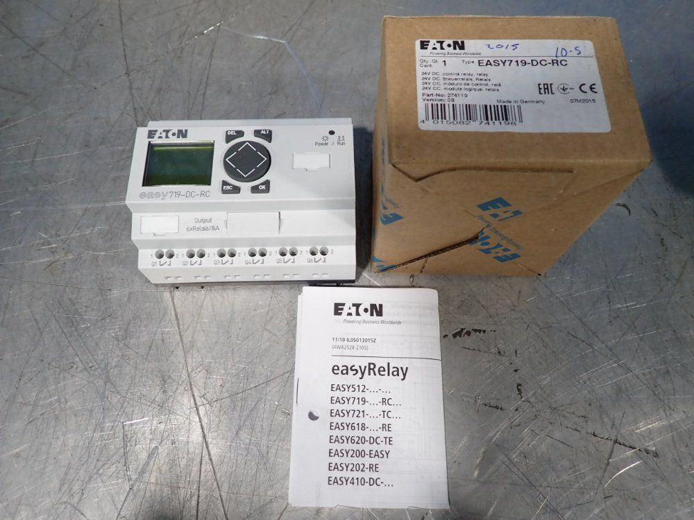 Eaton #Easy719-DC-RC, Control Relay, 11 Qty., 24 VDC - Image 3