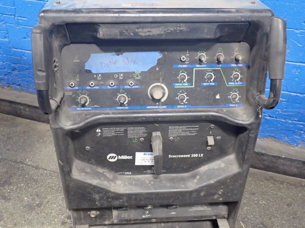 Miller #Syncrowave-350-LX, Welder, 350 Amps, 17.2 VDC, 200/230/460 VAC - Image 2