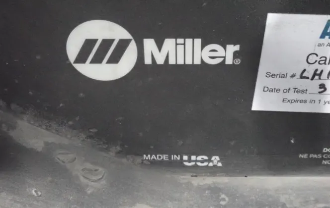Miller #Syncrowave-350-LX, Welder, 350 Amps, 17.2 VDC, 200/230/460 VAC - Image 3