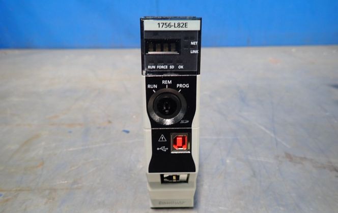 Allen-Bradley #1756-L82E, Controllogix 5580 Controller, 1200 mA @ 5.1 VDC, 5 mA @ 1.2 VDC, 2022 - Image 4
