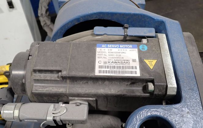 Kawasaki, BX200X-C, Robot, E52G-A041 Controller, 6-Axis, 200 kg Payload, 5 kW, 2000 RPM, 460 VAC, 2020 - Image 4