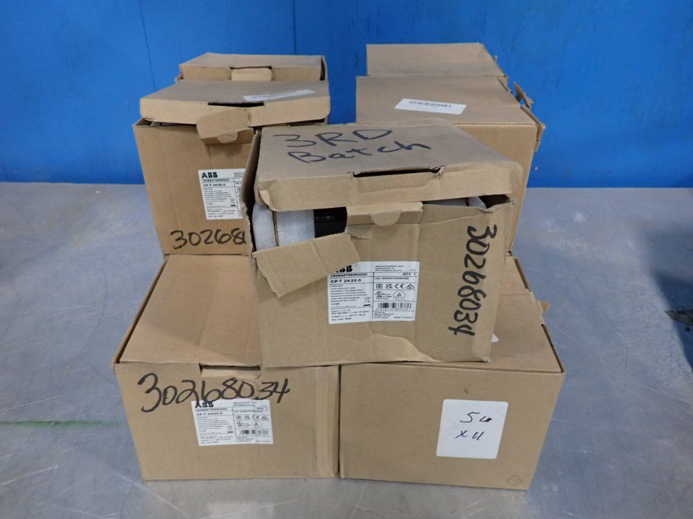 ABB, CP-T24/20.0, Switch Mode Power Supply, 11 Qty., 3 Phase, 480 Watts, 400-500 VAC Input, 24 VDC Output - Image 1