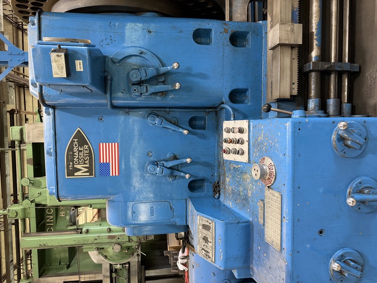 67" x 156" Monarch #Missle-Master, engine lathe, 48" swing over cross slide, 59.5" chuck, tool post, tailstock - Image 4