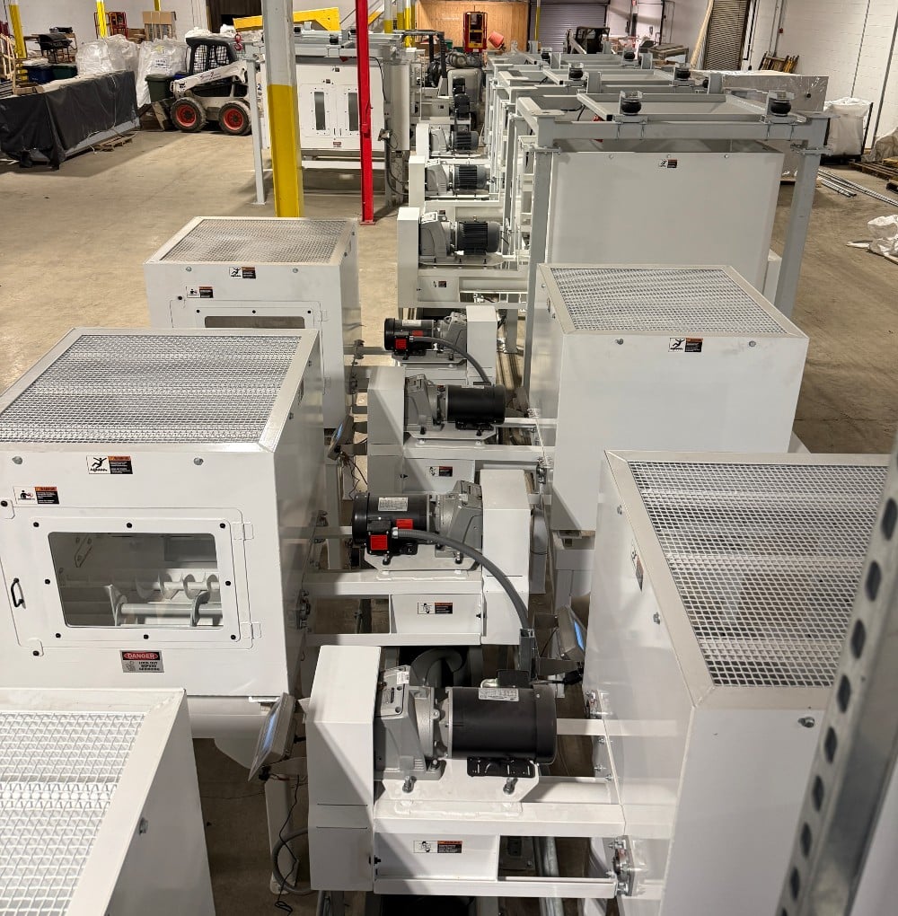 loss-in-weight & gain-in-weight batch metering system, 3MT #PSM, Multi-Ingredient Pellet Production - Custom - Image 1