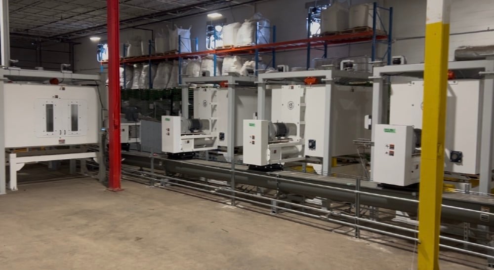 loss-in-weight & gain-in-weight batch metering system, 3MT #PSM, Multi-Ingredient Pellet Production - Custom - Image 2