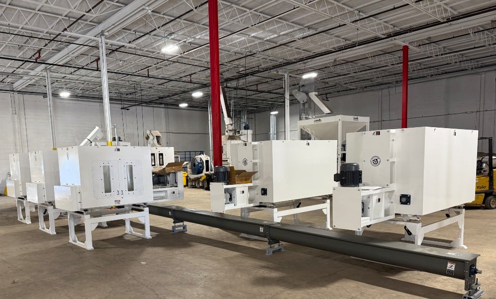 loss-in-weight & gain-in-weight batch metering system, 3MT #PSM, Multi-Ingredient Pellet Production - Custom - Image 7
