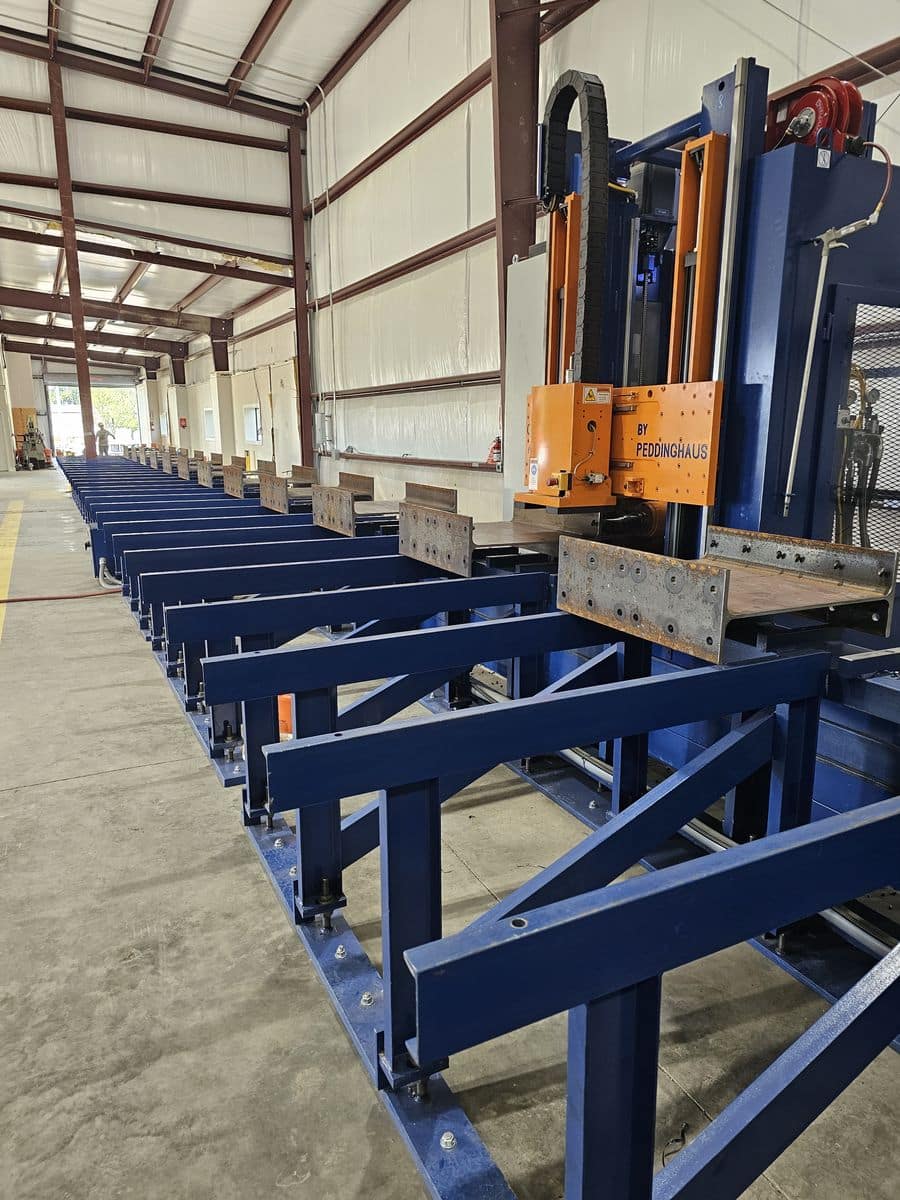 Peddinghaus #Ocean-Avenger+MDL-1250/1C, multi-function CNC beam drill line, 2023 - Image 1